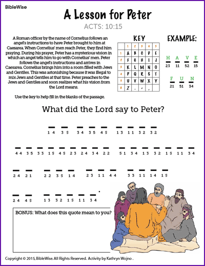 coloring pages cornelius peter