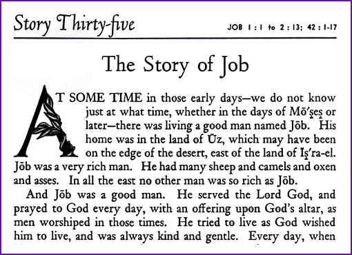 The Story Of Job Story Kids Korner BibleWise